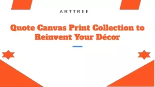 quote canvas print collection to reinvent your