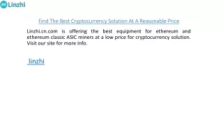 find the best cryptocurrency solution at a reasonable price