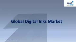 Digital Inks Market Status