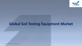 Soil Testing Equipment Market