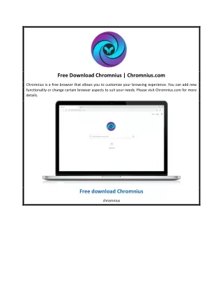 Free Download Chromnius | Chromnius.com