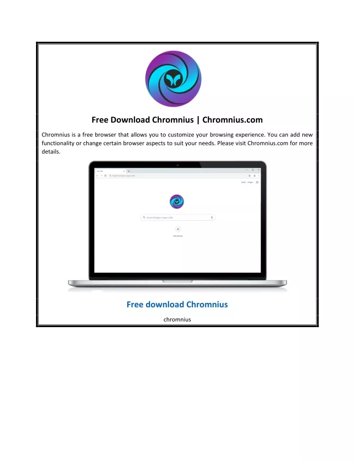 free download chromnius chromnius com