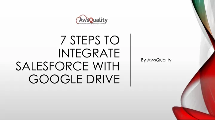 7 steps to integrate