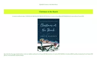 [Epub]$$ Christmas at the Ranch Book