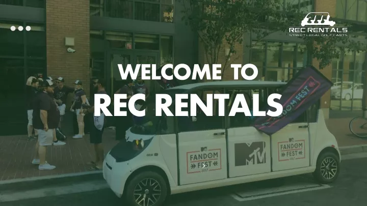 welcome to rec rentals