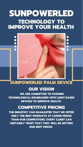 Sunpowerled Photobiomodulation Therapy Devices  | Sun Power Led