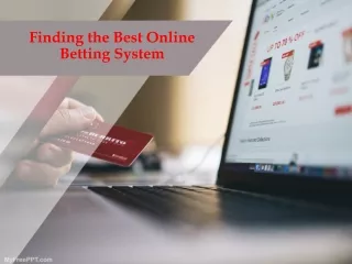 finding the best online betting system