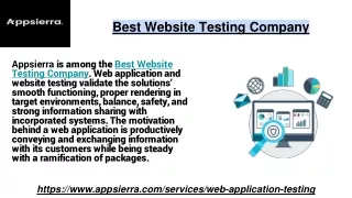 best website testing company