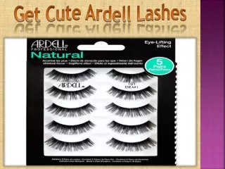 get cute ardell lashes