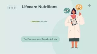 Top Pharmaceutical Exporter in India