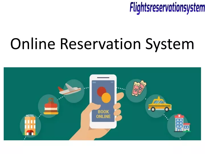online reservation system