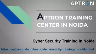 Cyber Security Training Institute in Noida