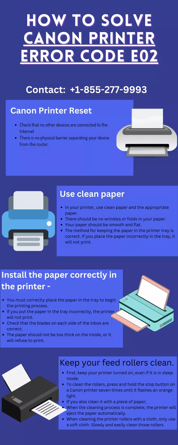 how to solve how to solve canon printer canon