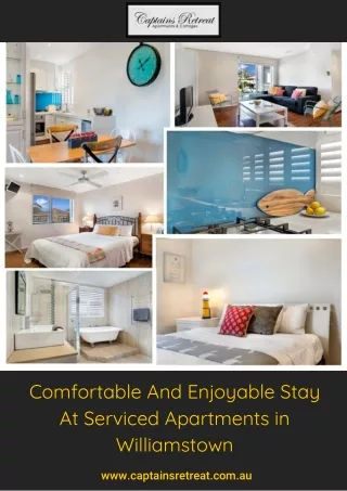 Comfortable and enjoyable stay at serviced apartments in Williamstown