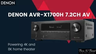 DENON AV Receiver AVR-X1700H 7.2ch AV