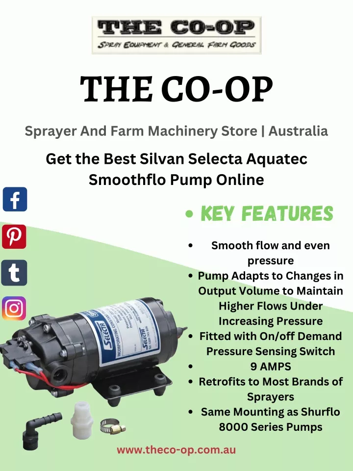 the co op sprayer and farm machinery store