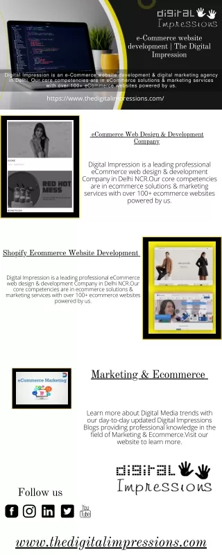 Ecommerce Website Development | The Digital Impression