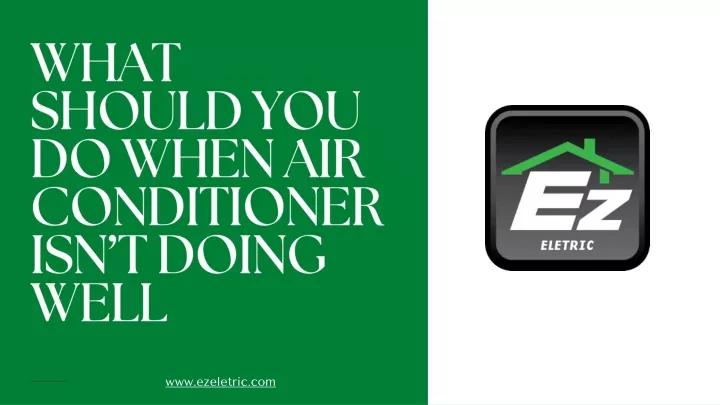 what should you do when air conditioner