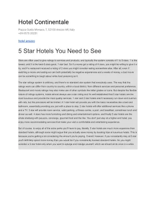 hotel continentale