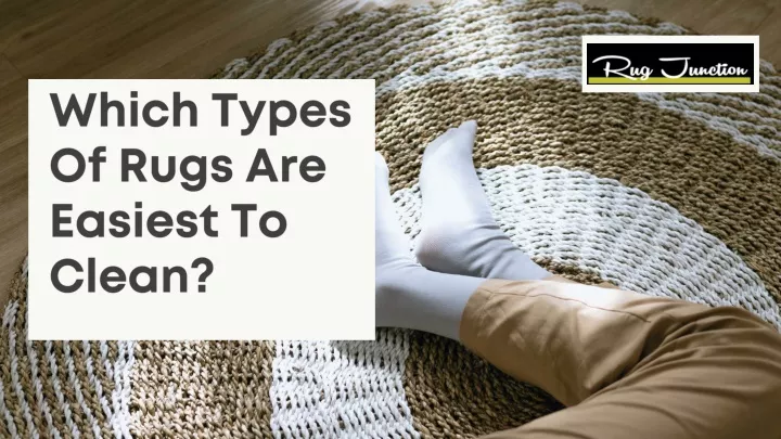 which types of rugs are easiest to clean