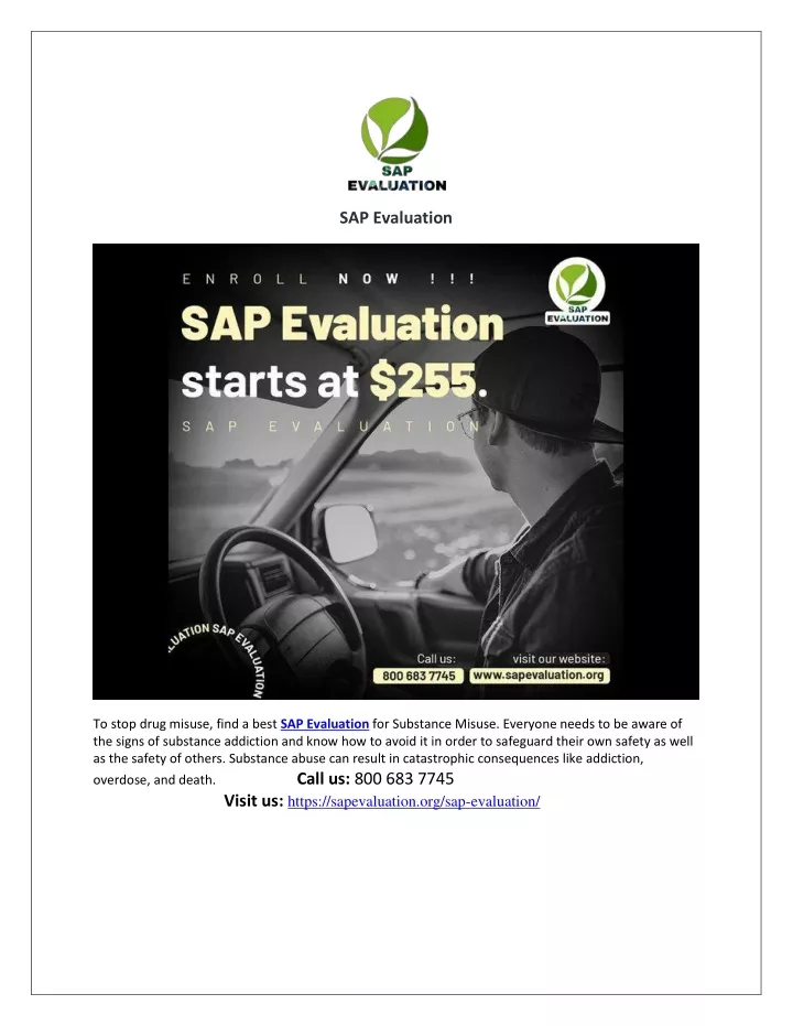 sap evaluation