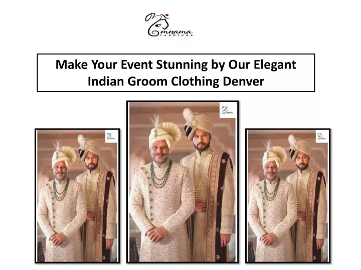 make your event stunning by our elegant indian