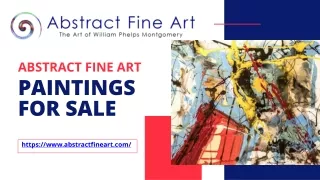 Abstract Fine Art Paintings for Sale