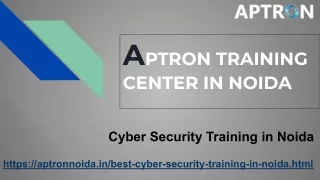 Cyber Security Course in Noida