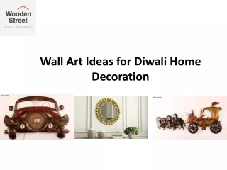 Wall Art Ideas for Diwali Home Decoration