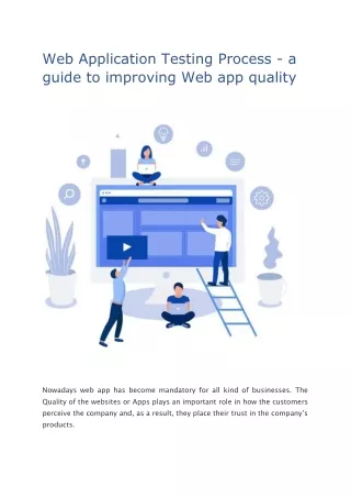 web application testing process a guide