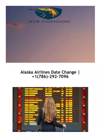 Alaska Airlines Date Change