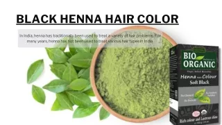 Natural Henna Hair Dye