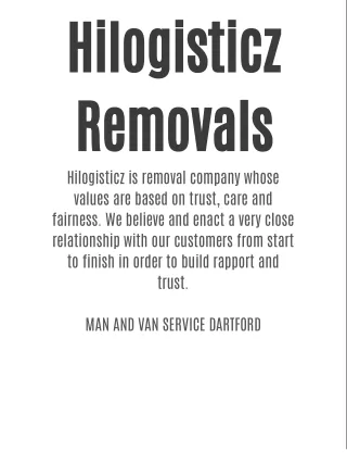 Hilogisticz Removals