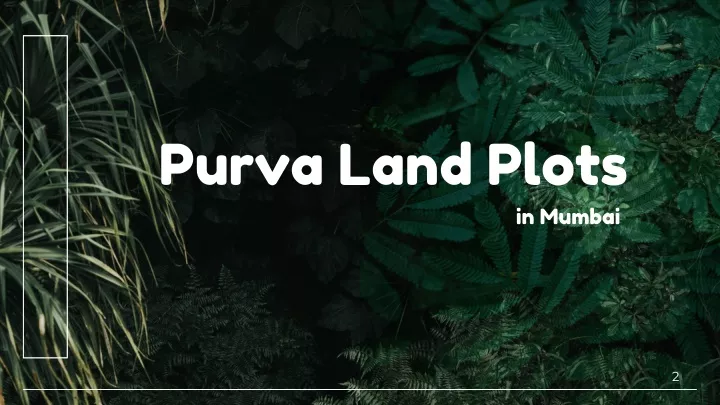 purva land plots