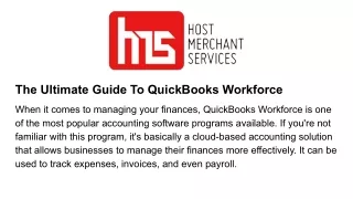 the ultimate guide to quickbooks workforce