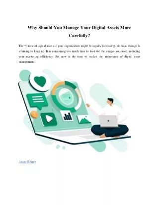why should you manage your digital assets more
