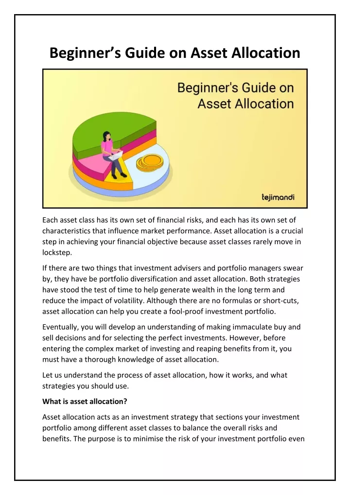 beginner s guide on asset allocation