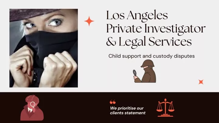 los angeles private investigator legal services