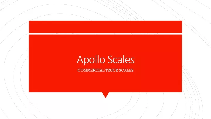 apollo scales