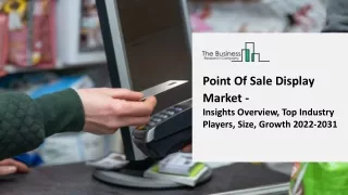 point of sale display market insights overview