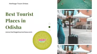 Best Tourist Places in Odisha