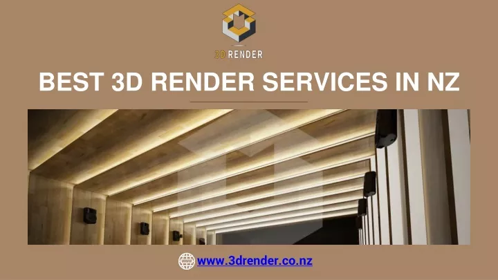 best 3d render services in nz