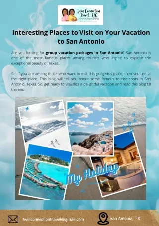 Budget-Friendly Group Vacation Packages in San Antonio