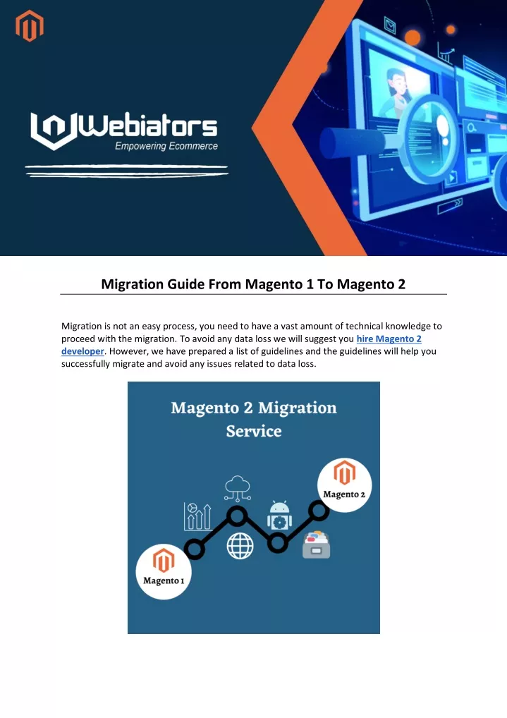 migration guide from magento 1 to magento 2