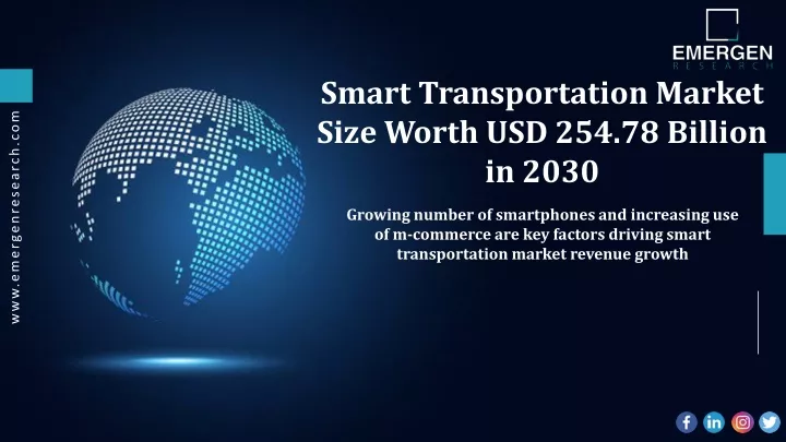 smart transportation market size worth
