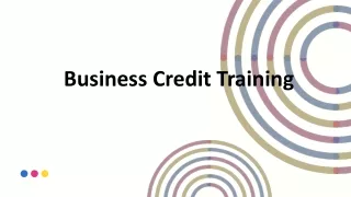 business credit training