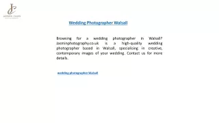 Wedding Photographer Walsall Jasminphotography.co.uk