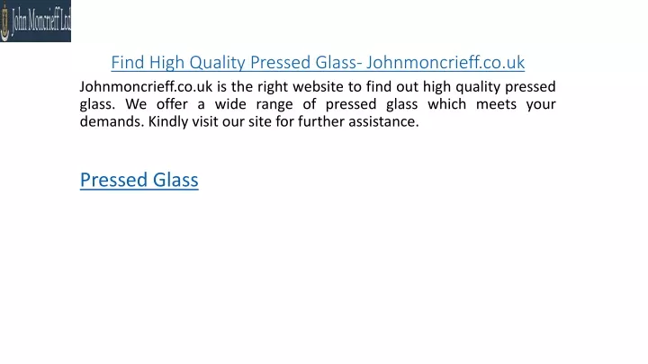 find high quality pressed glass johnmoncrieff co uk