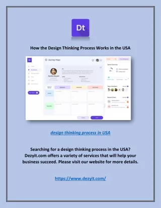 How the Design Thinking Process Works in the USA