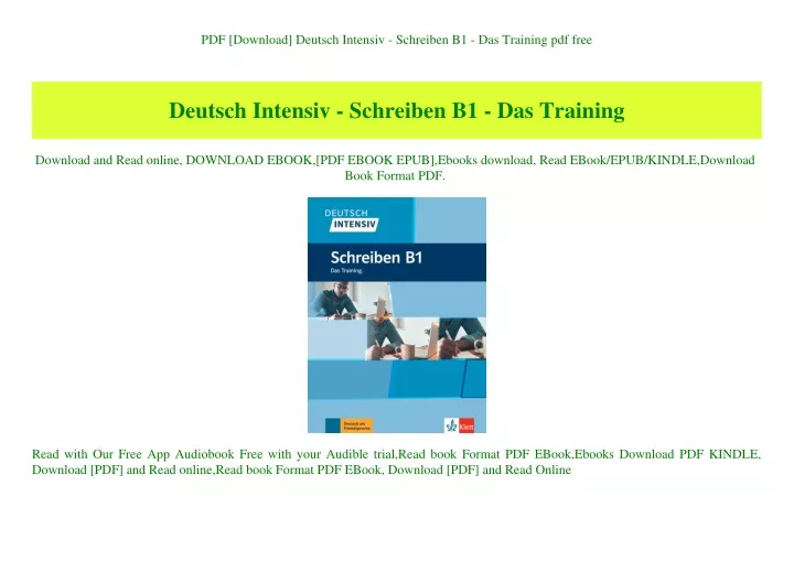 scribd presentation b1 deutsch pdf